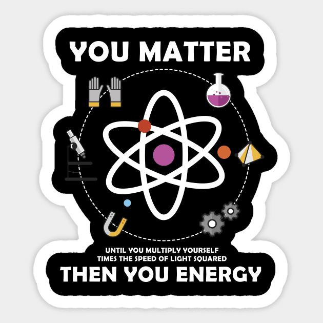 You Matter Then You Energy Sticker by BestAnimeAlg